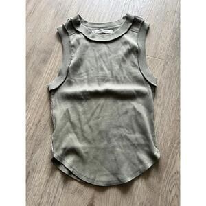Free People We The Free Kate Tank Tee Top Willow Medium